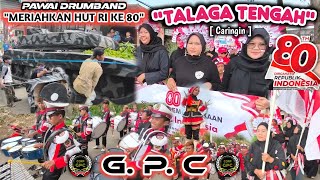 Independence March With Gpc Drumband Celebrates Augustus In Talaga Tengah 