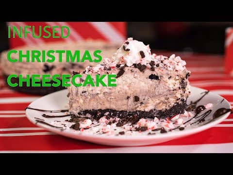 Christmas Cheesecake - Infused Food How To - MagicalButter.com