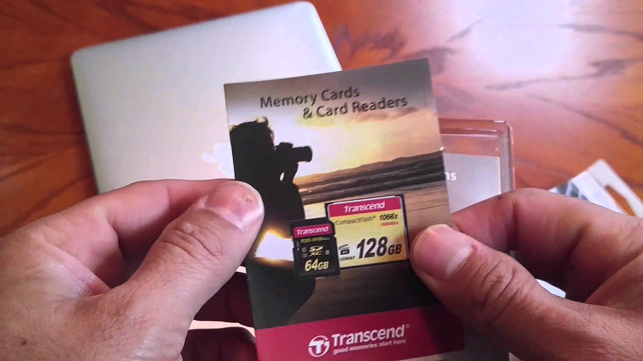 transcend sd card for mac air