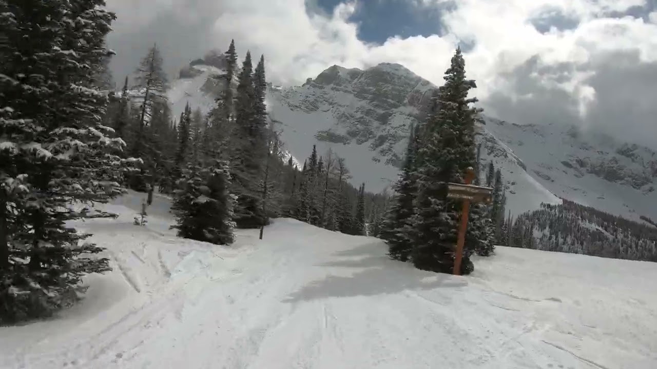 Eagle Creek run - Sunshine Village - Banff - 25 March 2023