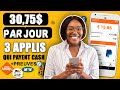 3 applications pour faire 30 en 12h sur internet  retrait immdiat  preuves  mobile money