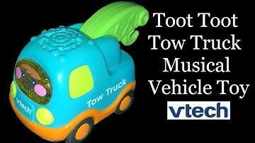 Vtech TOOT TOOT Tow Truck Musical Vehicle Toy