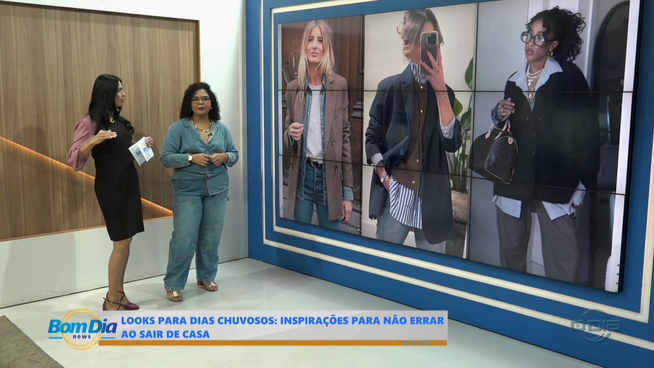 Looks para dias chuvosos: Veja inspirações para não errar ao sair de casa 04 03 2026