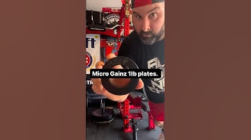 Micro Gainz micro plates are good for more than just barbells!
