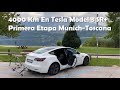 4000Km Tesla Model 3 SR+ Munich - Toscana. Parte #1