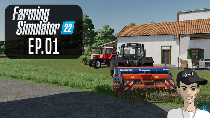 Début de l'aventure sur farming simulator 2022 1/3
