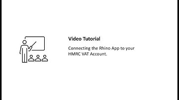 Connecting Rhino to your HMRC MTD VAT account.
