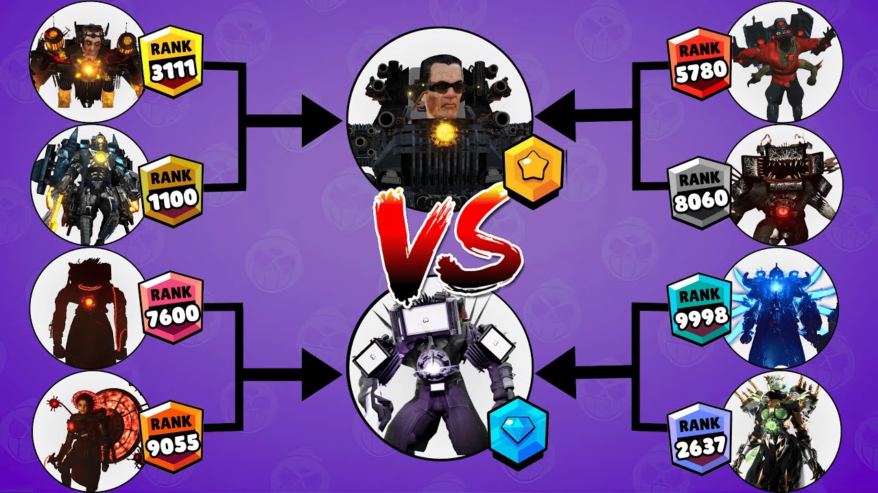 Skibidi Toilet Tournament! Titan Zombie Gman VS Astro Cameraman Team