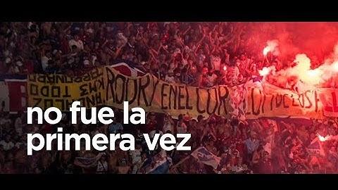 No fue la primera vez que hiciste ese papelon / HINCHADA NACIONAL