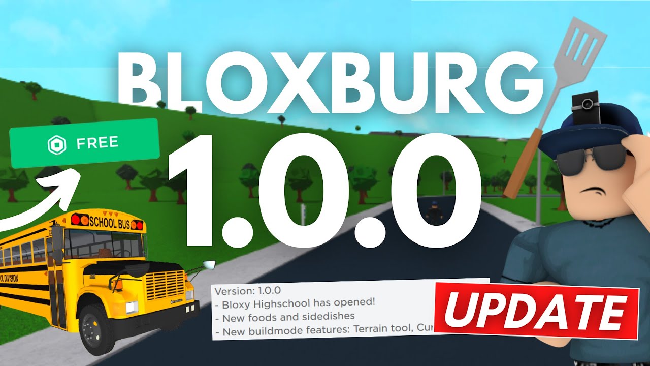 Bloxburg 1 0 0 Update Info Bloxburg Free Youtube - roblox version 1.0