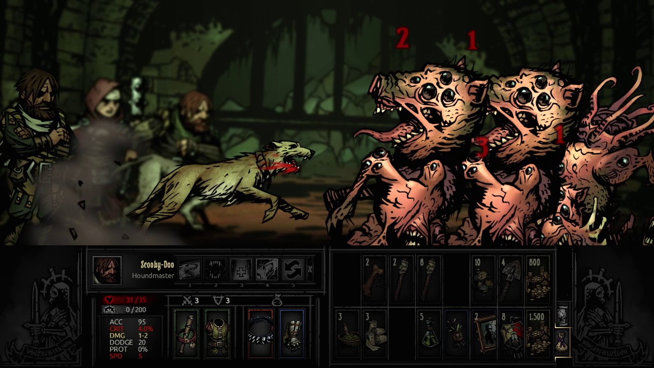 Darkest Dungeon Inchoate Flesh Apprentice Bleed And Blight Strategy