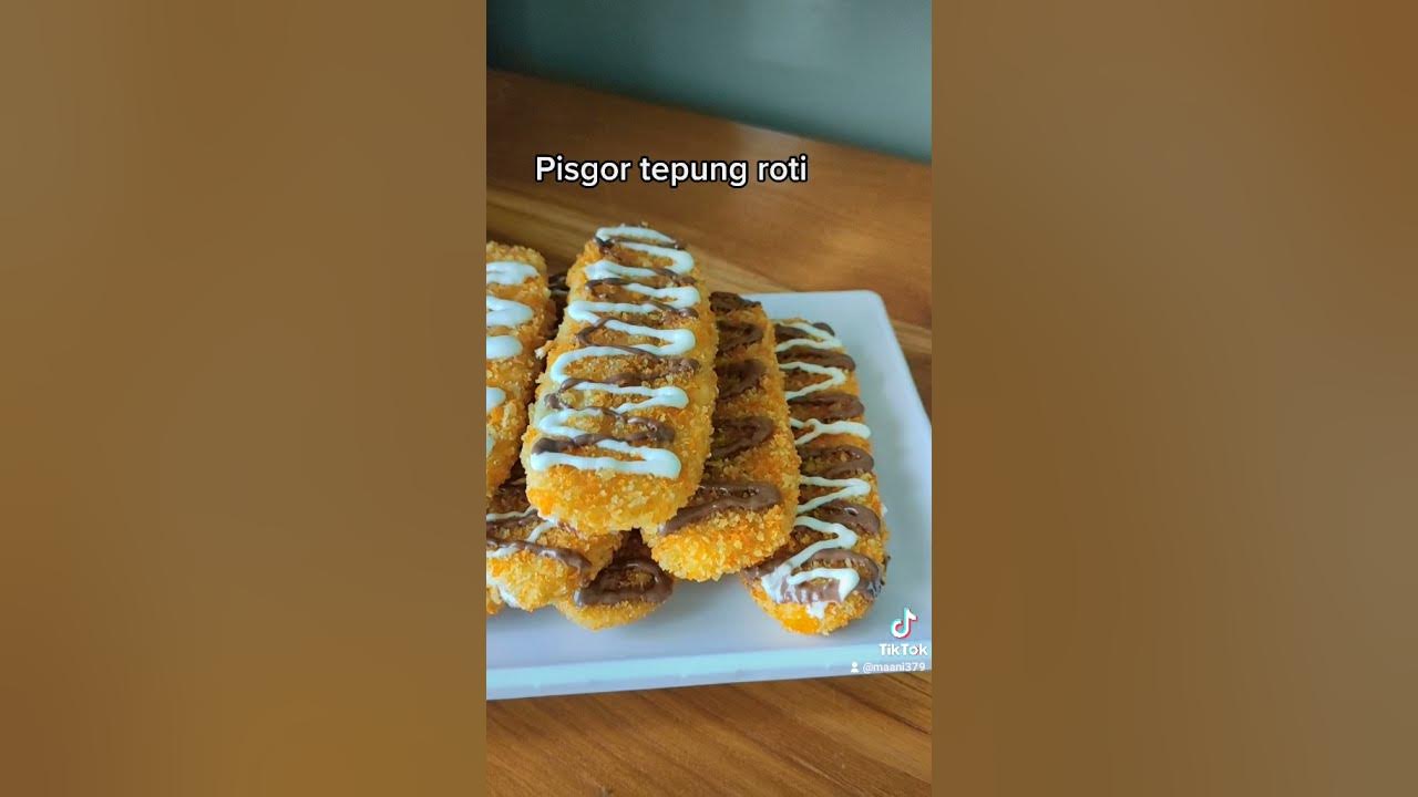 Pisang goreng tepung roti