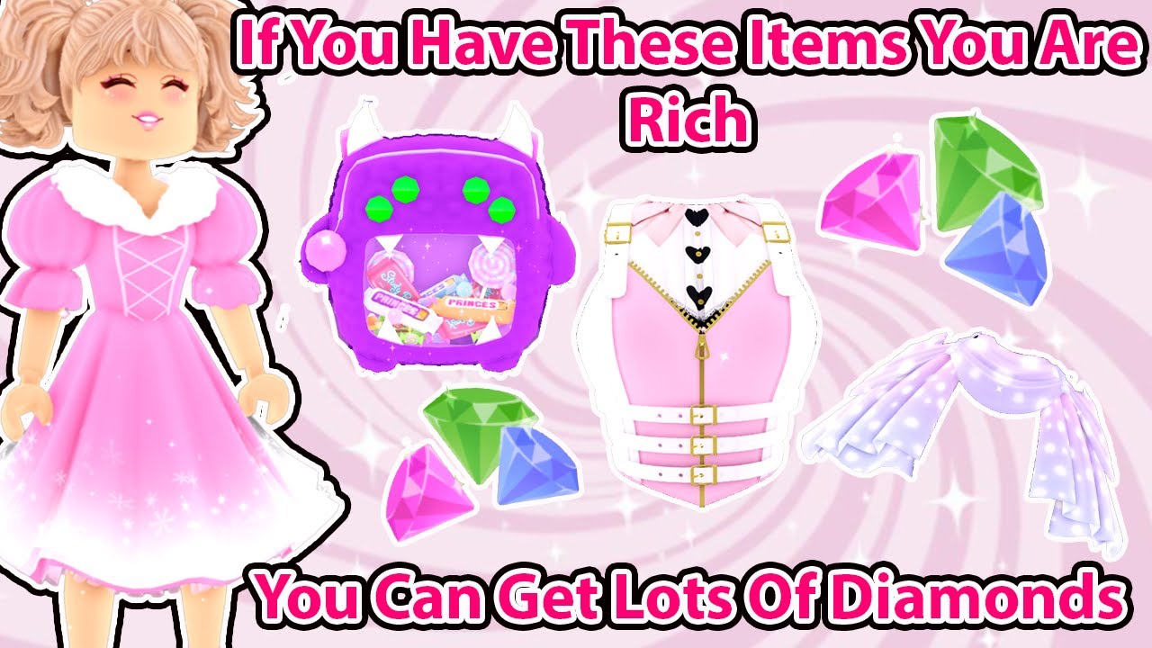 If You Have These Items You Are Rich You Can Get Lots Of Diamonds