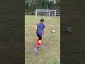 Practice my free kicks #training #football #soccertraining #freekick #knuckleball