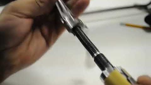 Replacing the Firing Pin in the Bolt