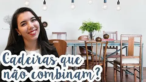 Que tipo de cadeira combina com mesa de madeira?