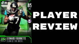 Team of The Week Leonard Fournette Player Review Madden 18 Ultimate Team Gameplay