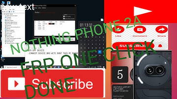 Nothing Phone 📱 2a Frp Unlock easy process File 📁 Tool Free Full Video 🎥 Watch