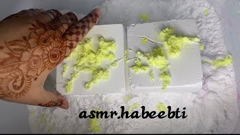 Asmr Silly String Gym Chalk Crush: Satisfying~Crunchy~Sleep Aid~Stress Relief