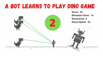 Create a Bot that Learns to Play Chrome Dino Game by Itself in Python, #2: Dinosaur and Collisions