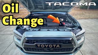 Toyota Tacoma Oil Change Complete Guide - 3.5 V6 (2016-2023)