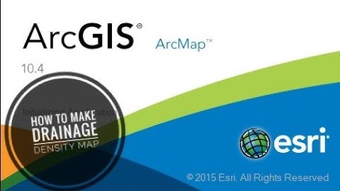 Dranaige density || dem analysis ||