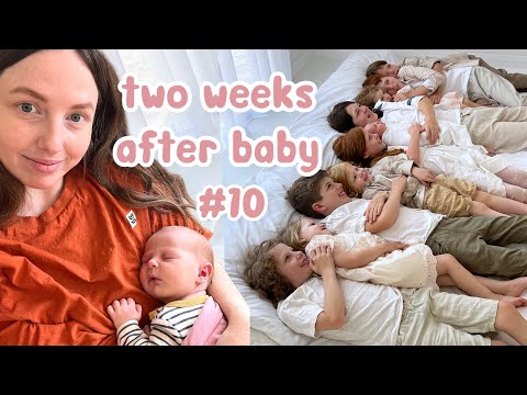 FIRST TWO WEEKS WITH A NEWBORN | Mum of 10 w/ Twins + Triplets