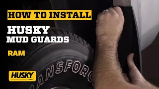 Husky Liners® Mud Flap, Ram w/flares Installation Video
