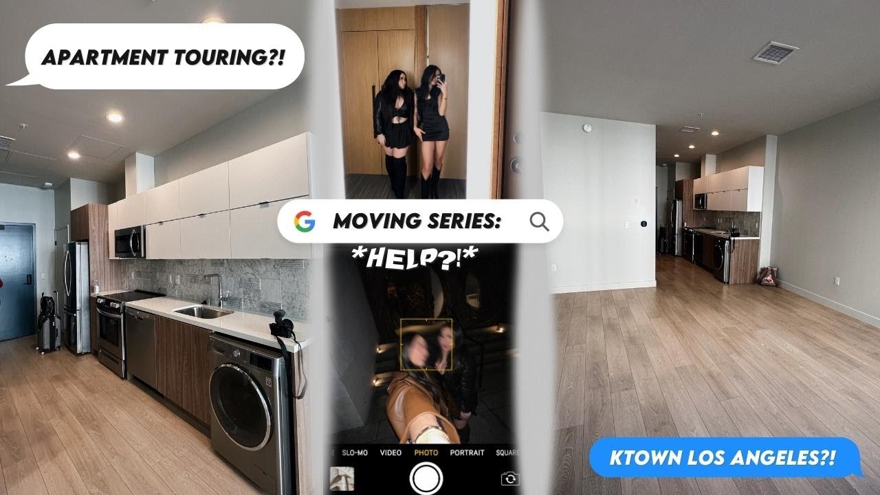 LUXURY APARTMENT HUNTING IN KTOWN LOS ANGELES?! Moving Series