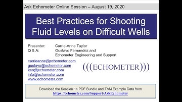 Ask Echometer Session 14 Aug 19 2020 Best Practices