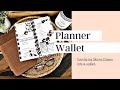 Turning my Skinny Classic Happy Planner into a Wallet