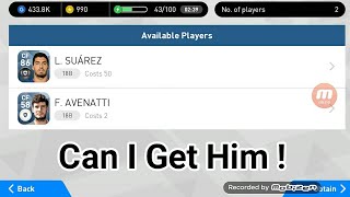 Can I Get Him ! Black ball / White ball from scout PES 2018 MOBILE