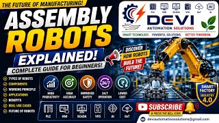 56E.🤖 Assembly Robots Explained | Industrial Assembly Robots | Complete Guide-English 