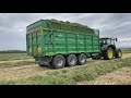 Dave mcdonnell  colman barry at 1st cut silage in east cork  may 2022