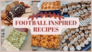 7 FOOTBALL RECIPES 🏈 Football Inspired Snacks, Football Themed Food Ideas by ALISHA J POOLE 183 views 7 months ago 12 minutes, 3 seconds