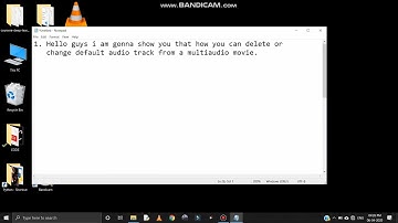 Delete Or change Default audio-track from multi-audio movies|| Shadow Clips