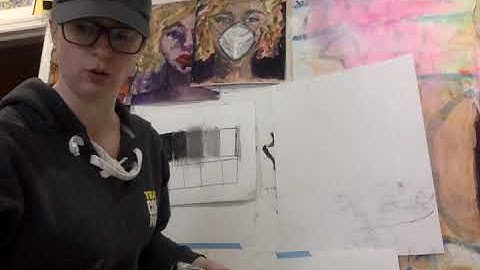 Value Scale with Charcoal