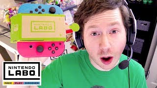 Nintendo Labo - Variety Kit - Unboxing and RC Car! (Toy-Con 01)