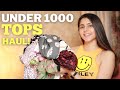 *HUGE* Under 1000 TOPS HAUL! | Affordable Myntra Tops
