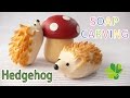 SOAP CARVING | Easy | Hedgehog | How to make |