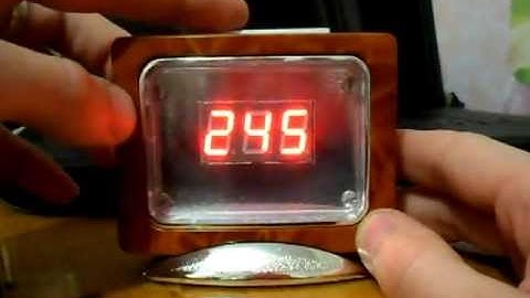 Термометр на PIC16F628A и ds18b20