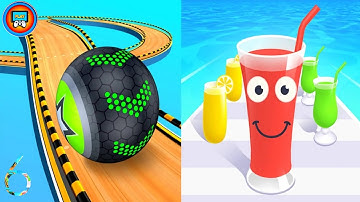 Going Balls VS Juice Run - SpeedRun Android iOS Gameplay #6