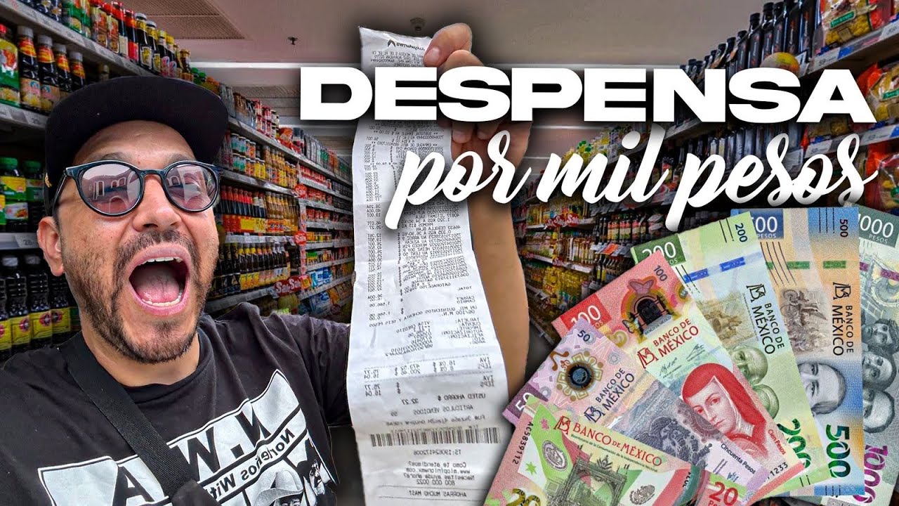 ¿ES POSIBLE una DESPENSA POR $1000 PESOS?