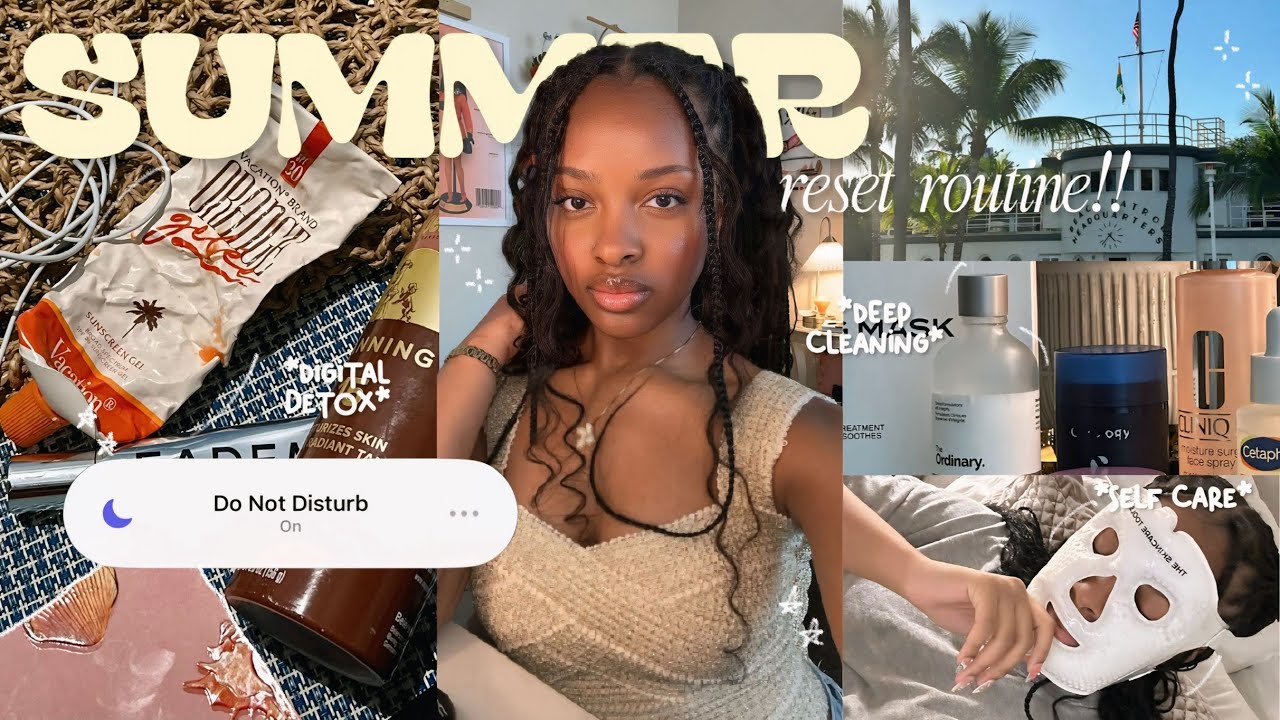 the ultimate SUMMER RESET 🫧👙 // deep clean, wardrobe refresh, planning, & more!