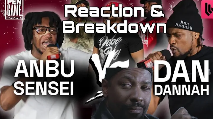 Reaction & Breakdown: Anbu Sensei V Dan Dannah | PenGame Rap Battle 2025