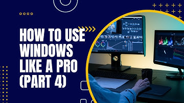 Windows Best Shortcut Keys(Part 4)