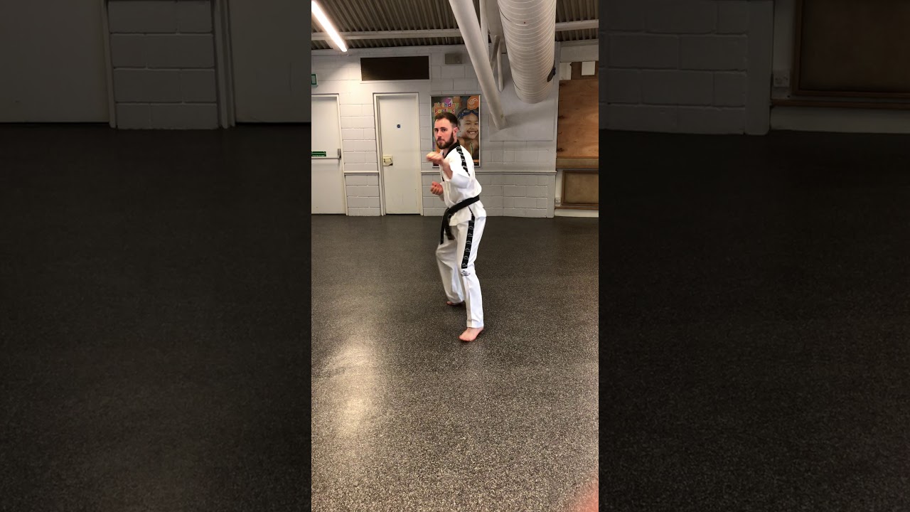 2nd Kup   Jumping Front Snap Kick