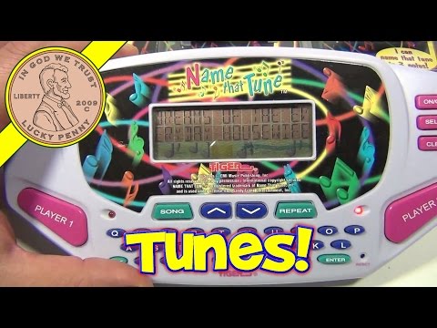 Name That Tune Electronic Handheld Game, 1997 Tiger Electronics