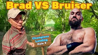 Brad vs The Bruiser Hole 9 at Champions Landing.