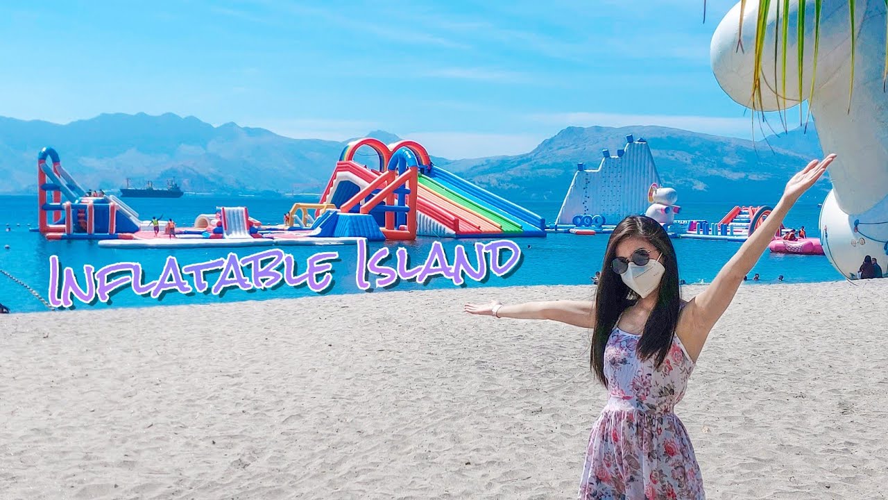 INFLATABLE ISLAND SAMBA RESORT Olongapo, Zambales YouTube